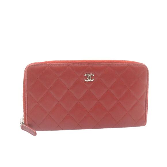 Pre Loved chanel Women Red Wallets & Cardholders - Picture 1 of 8